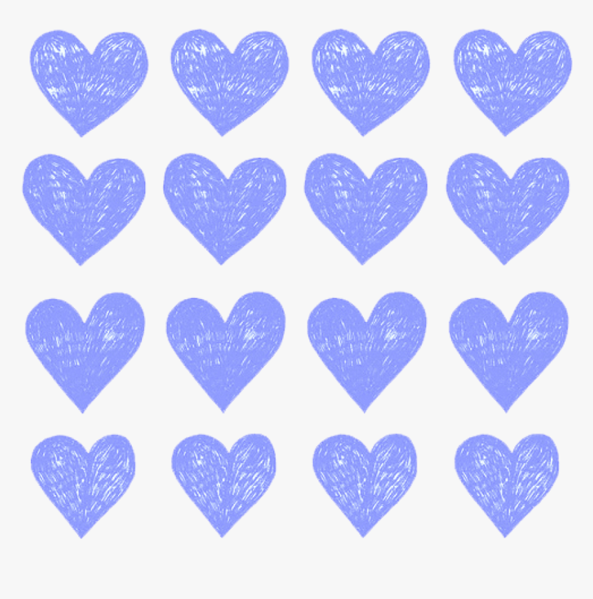 Free Png Download Aqua Hearts Png Images Background - Periwinkle Heart, Transparent Png, Free Download