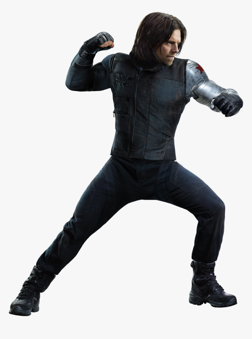 Bucky Barnes Full Body Civil War, HD Png Download, Free Download