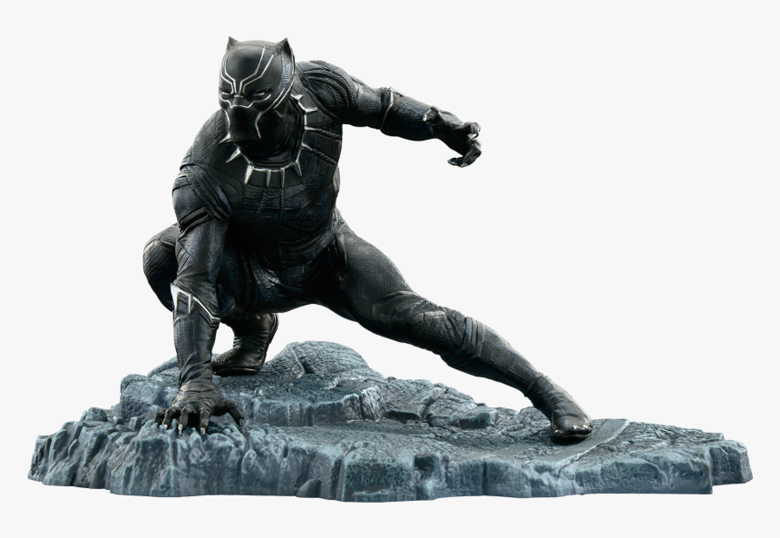 Marvel Black Panther Head Png - Statue, Transparent Png, Free Download