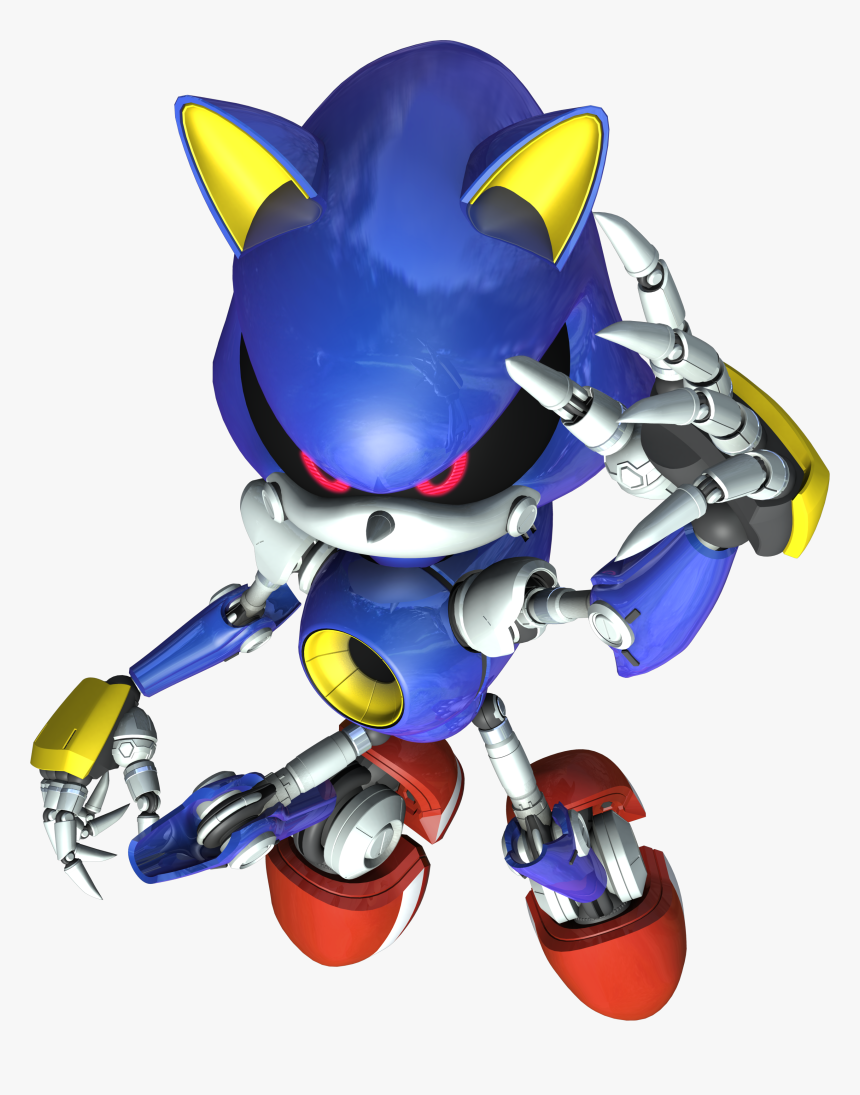 Metal Sonic Png - Sonic Rivals 2 Metal Sonic, Transparent Png, Free Download