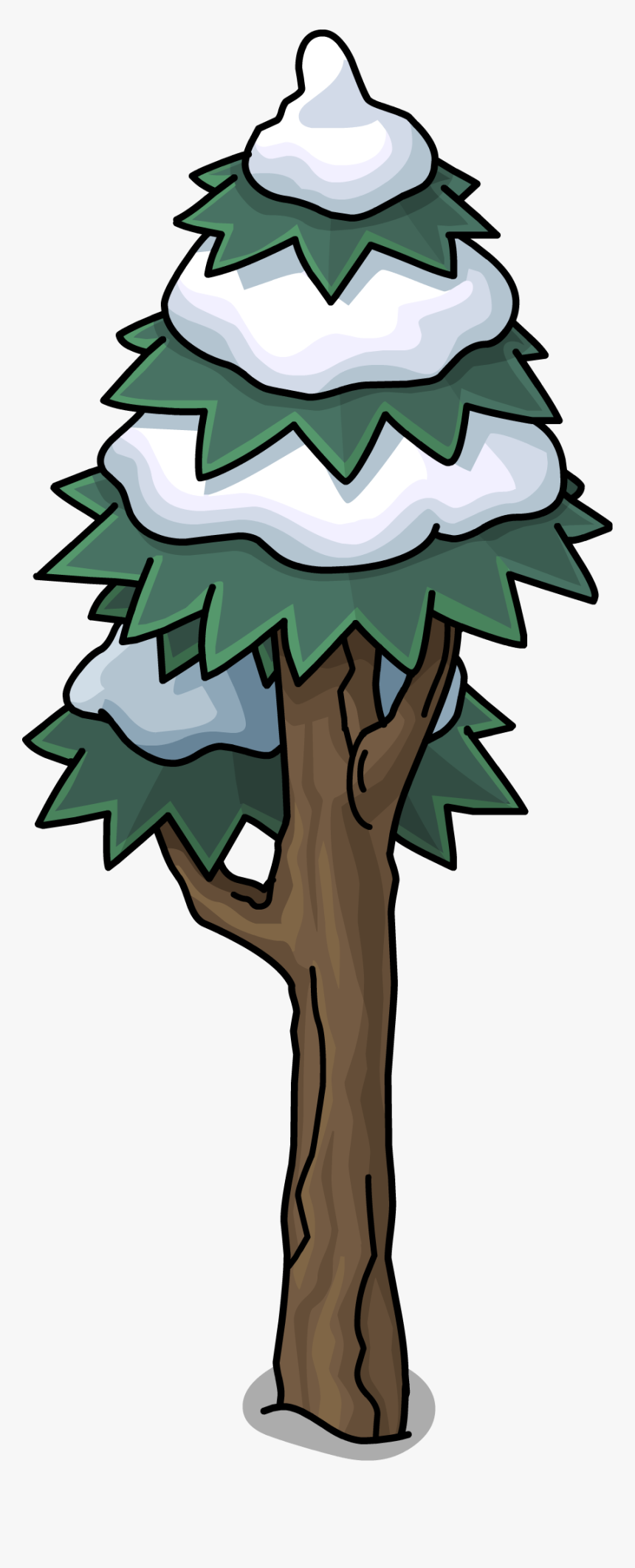 Club Penguin Wiki - Club Penguin Tree Furniture, HD Png Download, Free Download