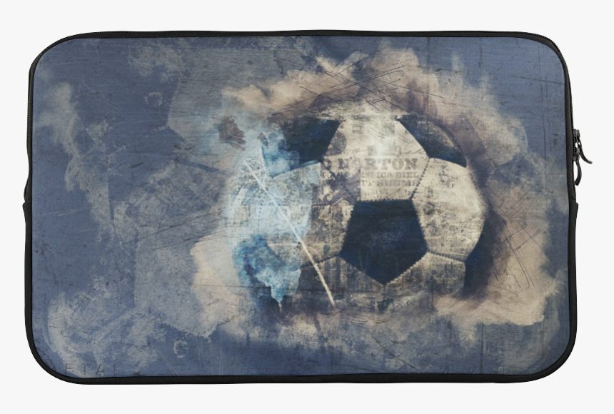 Abstract Blue Grunge Soccer Macbook Pro 17"" - Football, HD Png Download, Free Download