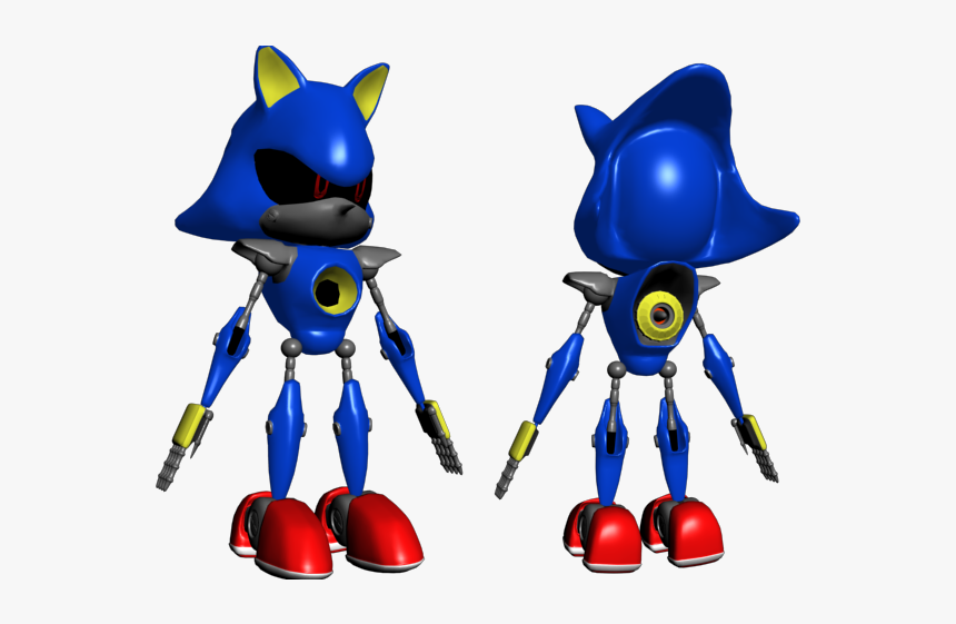 Metal Sonic Png - Metal Sonic 3d Model, Transparent Png, Free Download