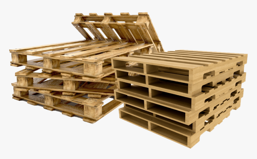 Stringer Block Pallet - Block And Stringer Pallet, HD Png Download, Free Download