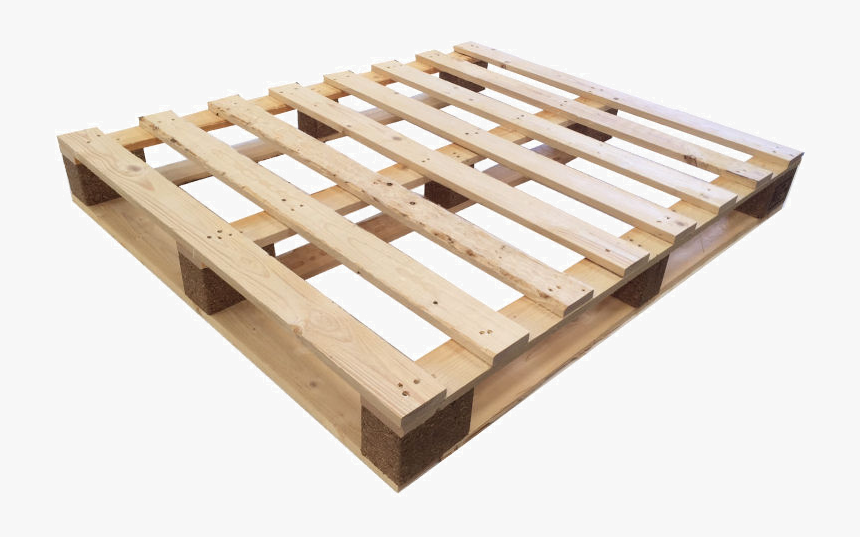 Transparent Wooden Crate Png - 4 Way Wooden Pallet, Png Download, Free Download