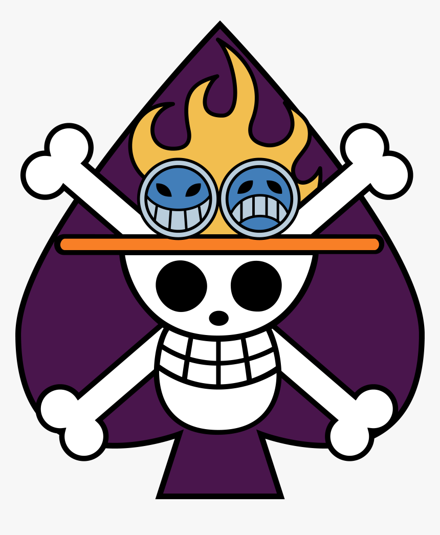 One Piece What Is Your Favorite Jolly Roger - One Piece Ace Logo, HD Png Download, Free Download