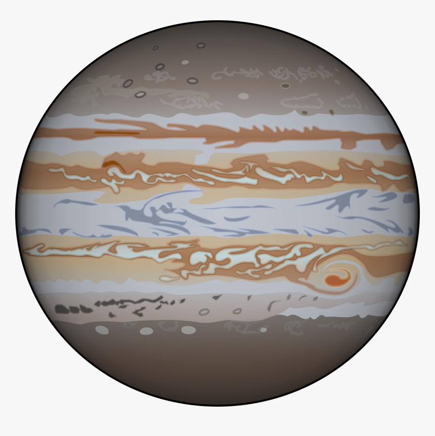Jupiter Planet Clipart Png, Transparent Png, Free Download