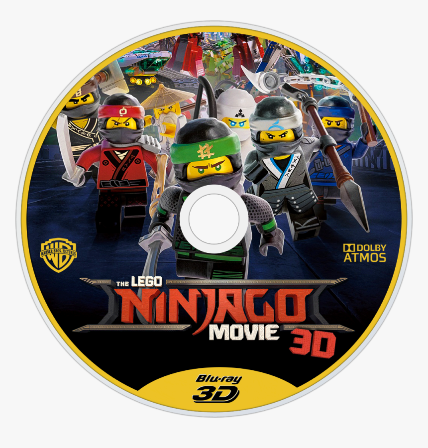 Lego Ninjago Movie Dvd Label, HD Png Download, Free Download