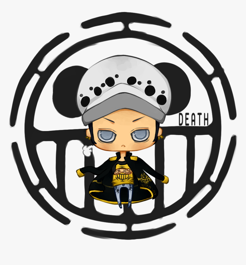 Trafalgar Law Jolly Roger Png - Chibi Trafalgar Law, Transparent Png, Free Download