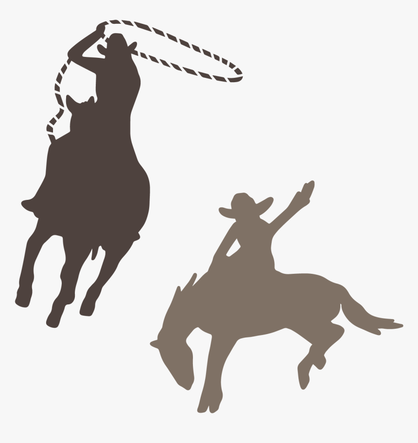 Transparent Cowboy Silhouette Png - Cowboy Svg, Png Download, Free Download