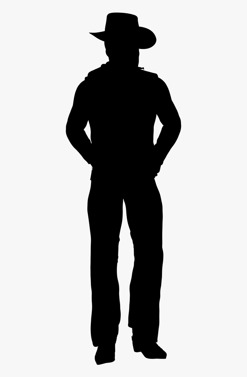 Silhouette Man Muscles Free Picture - Girl With Short Hair Silhouette, HD Png Download, Free Download