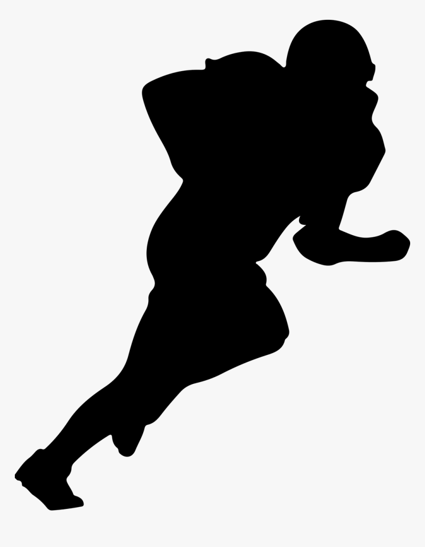 American Football, American Football Player, Sport - American Football Silhouette Png, Transparent Png, Free Download