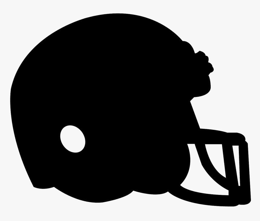 Clip Art Outline Football Helmet, HD Png Download, Free Download