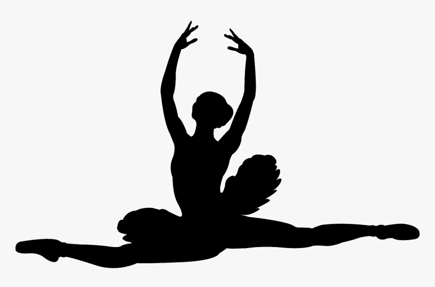 Printable Purple Ballerina Silhouette, HD Png Download, Free Download
