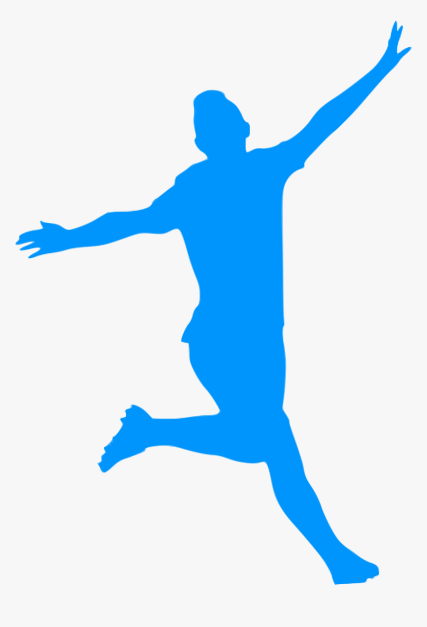 Silhouette Football 17 Clip Arts - Goal Celebration Png, Transparent Png, Free Download