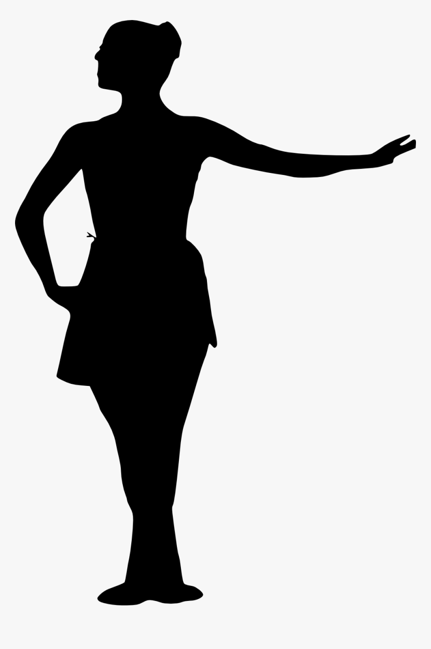 Ballerina-silhouette - Silhouette, HD Png Download, Free Download