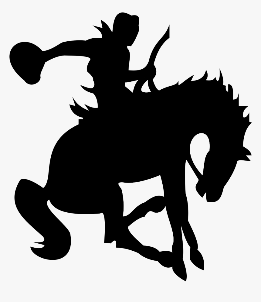 Bucking Horse Clip Art, HD Png Download, Free Download
