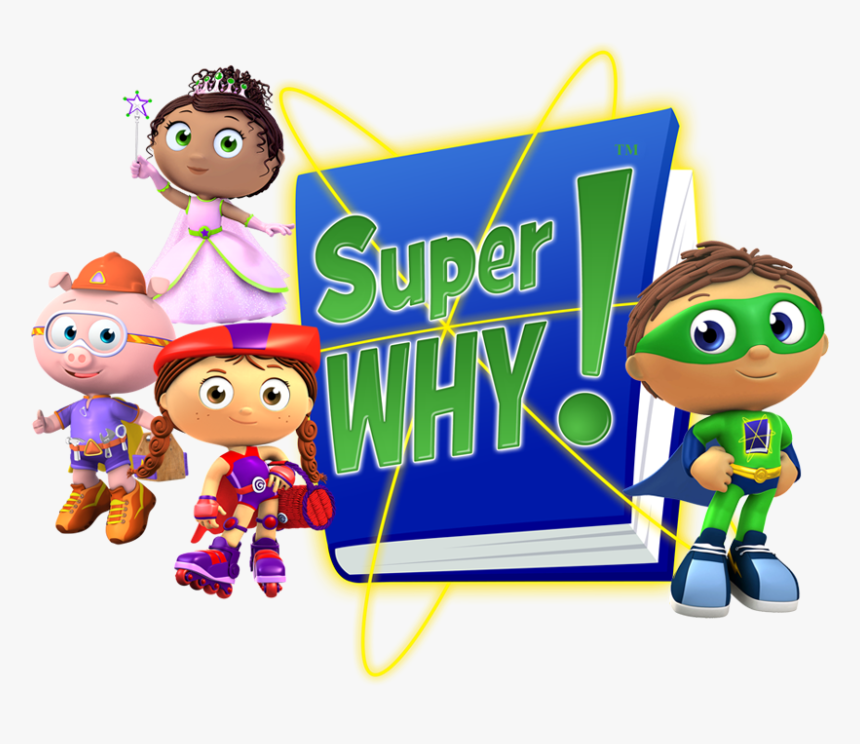 Super Why Book, HD Png Download - kindpng.