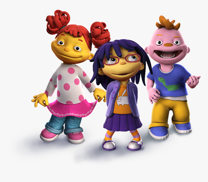 Gabriela, Gerald And May - Sid The Science Kid, HD Png Download, Free Download