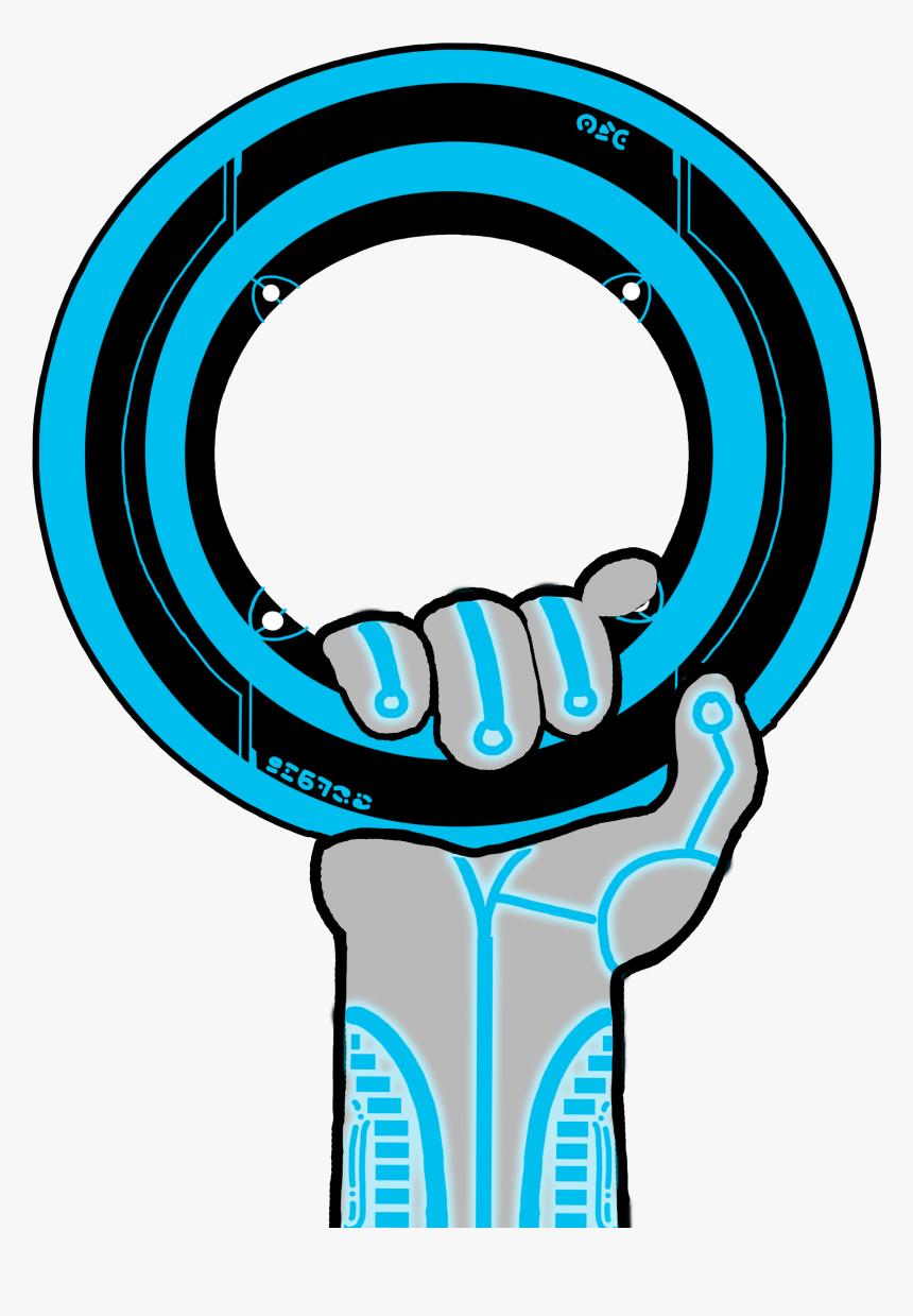 Tron Clipart - Tron Light Disc Png, Transparent Png, Free Download