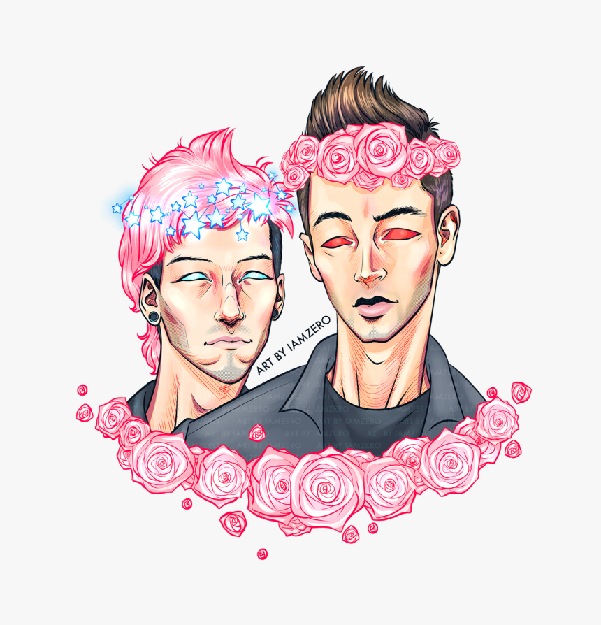 Twenty One Pilots Cartoon, HD Png Download, Free Download