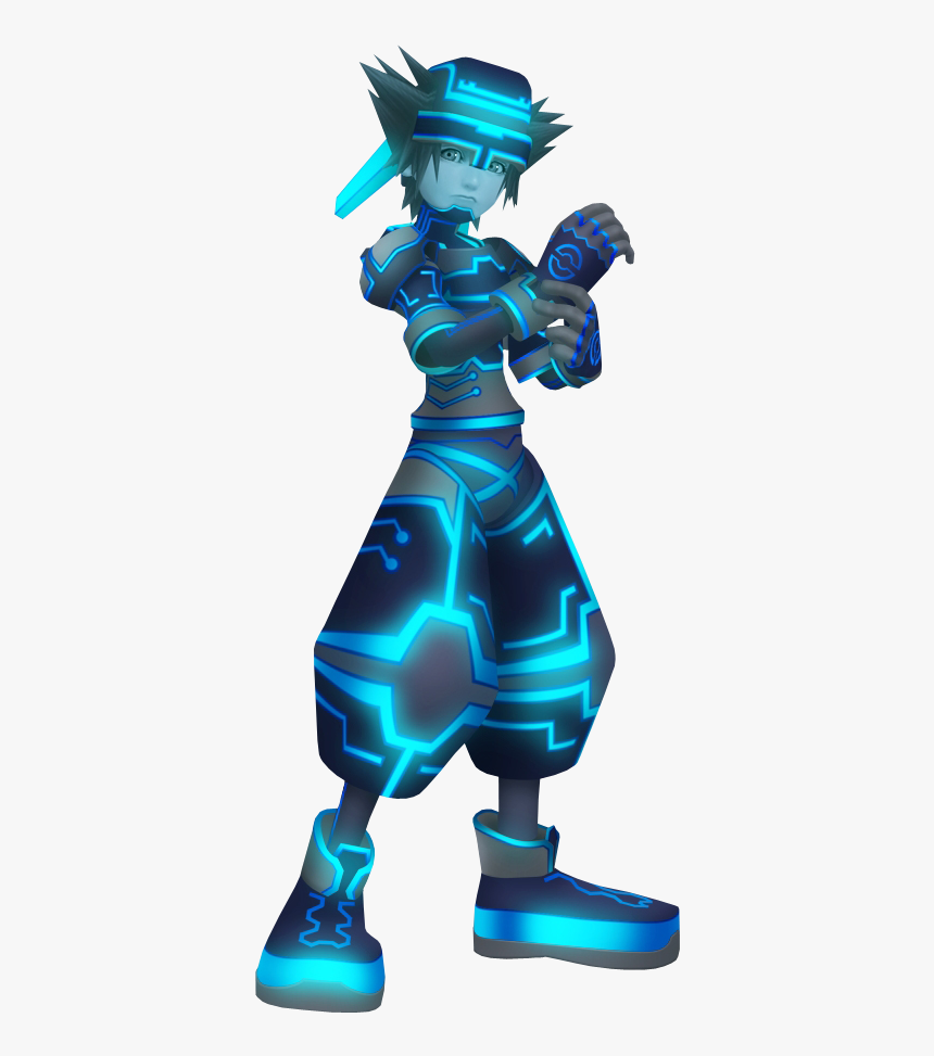 Kingdom Hearts 2 Sora Tron, HD Png Download, Free Download