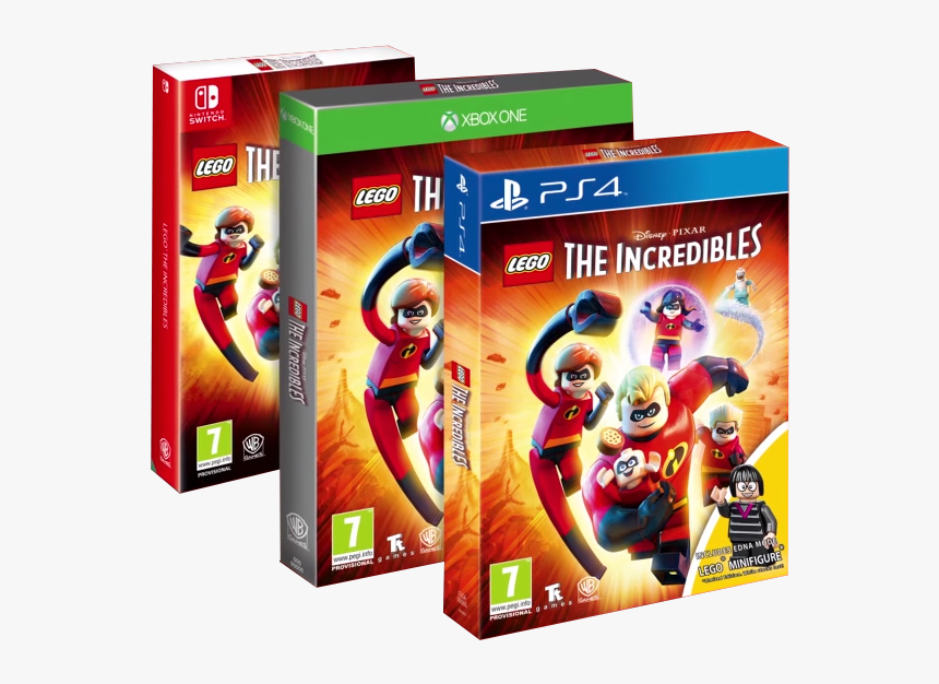 Lego Incredibles Pre Order Edna Mode - Xbox One Lego Incredibles, HD Png Download, Free Download