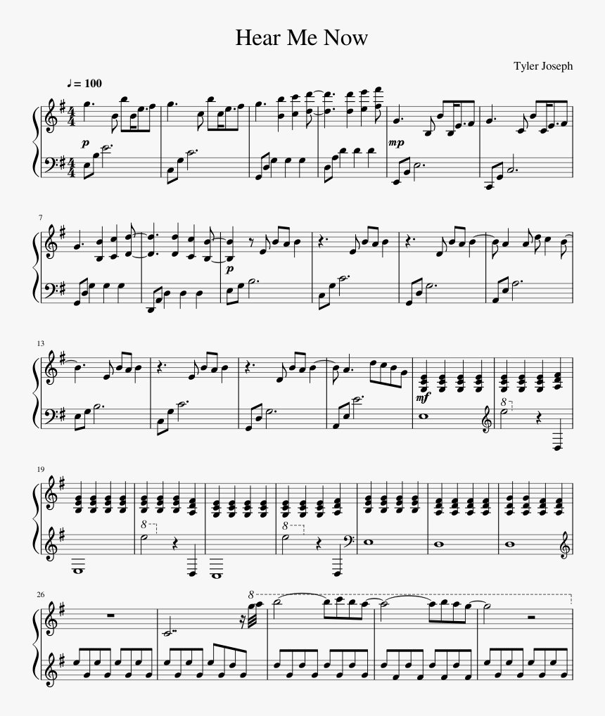 Landing First Man Sheet Music, HD Png Download, Free Download