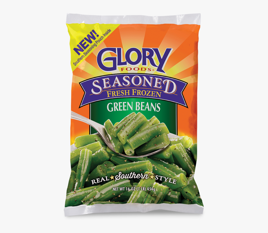 Frozen Seasoned Green Beans - Frozen Mixed Greens, HD Png Download, Free Download