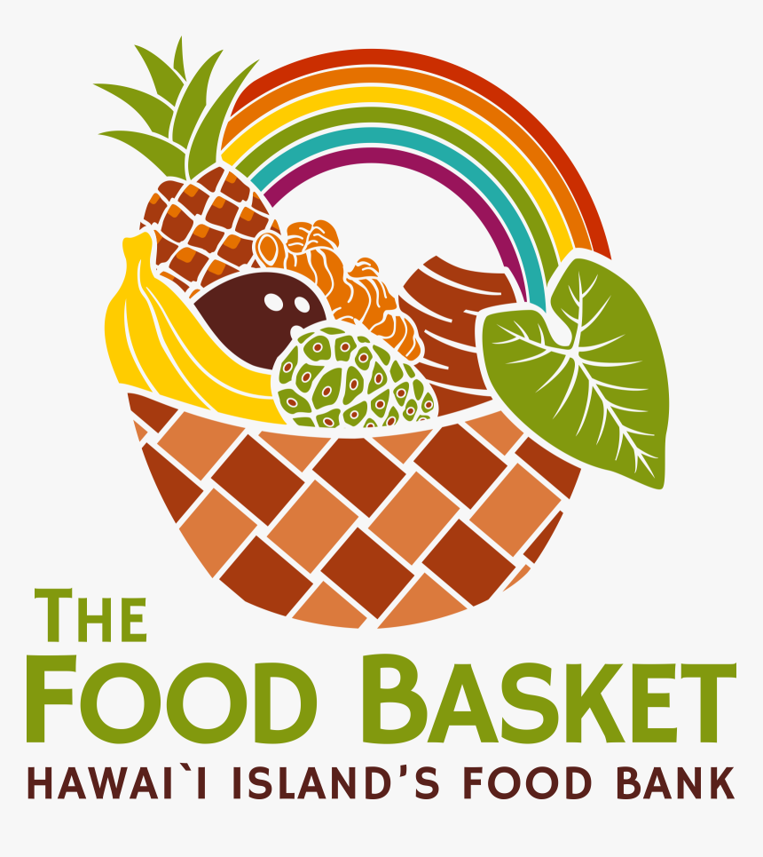 Hawaii Food Basket Colour - Food Basket, HD Png Download, Free Download