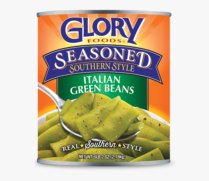 Seasoned Italian Green Beans - Glory Turnip Greens, HD Png Download, Free Download