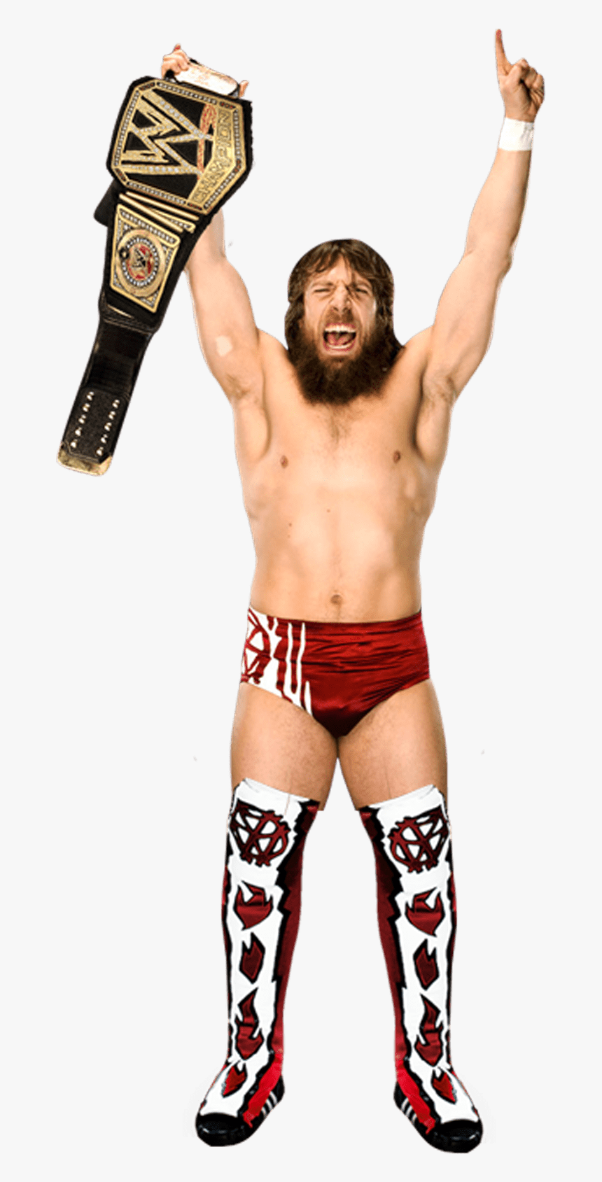 Daniel Bryan Winner With Belt - New Wwe Champion Daniel Bryan, HD Png Download, Free Download