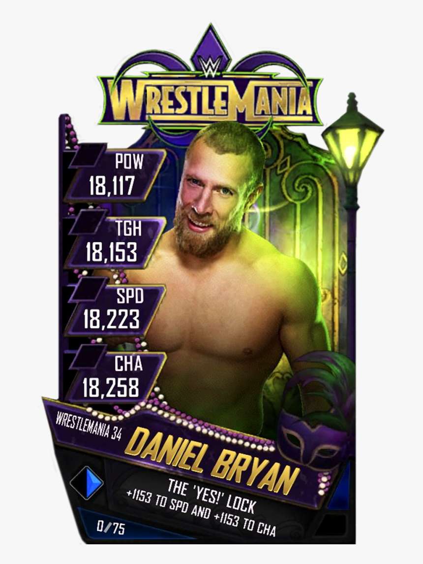 Danielbryan S4 19 Wrestlemania34 Ringdom - Wwe Supercard Money In The Bank, HD Png Download, Free Download