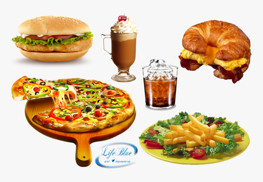 Junk Food Transparent Images - Hd Image Of Food Png, Png Download, Free Download