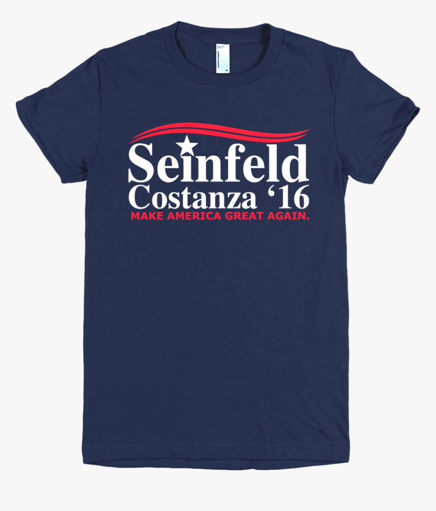 Seinfeld Costanza Womens T-shirt Make America Great - Active Shirt, HD Png Download, Free Download