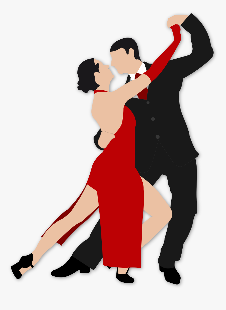 Ballroom Dancing Clipart - Tango Dance Clipart, HD Png Download, Free Download