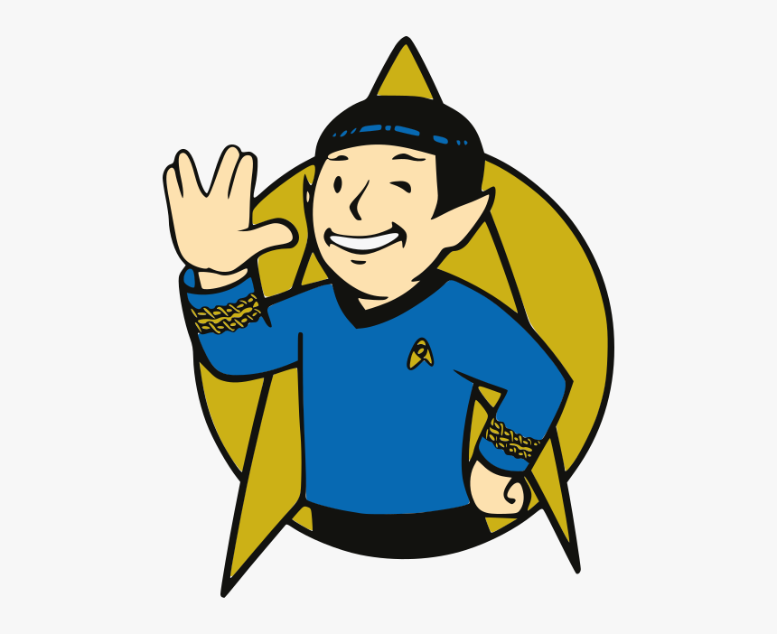 Star Trek Spock Fallout, Star Trek Spock Fallout - Star Trek Clipart, HD Png Download, Free Download