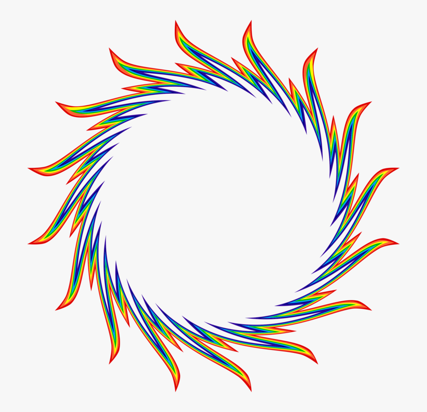Line Art,wing,beak - Logo Circle Fire Png, Transparent Png, Free Download