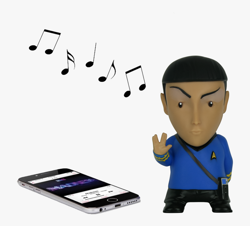 Spock Bluetooth® Figure Speaker With Sound Effects"
 - Spock, HD Png Download, Free Download