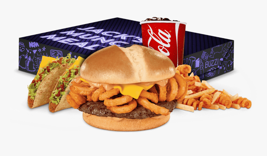 Sriracha Curly Fry Burger Munchie Meal, HD Png Download, Free Download