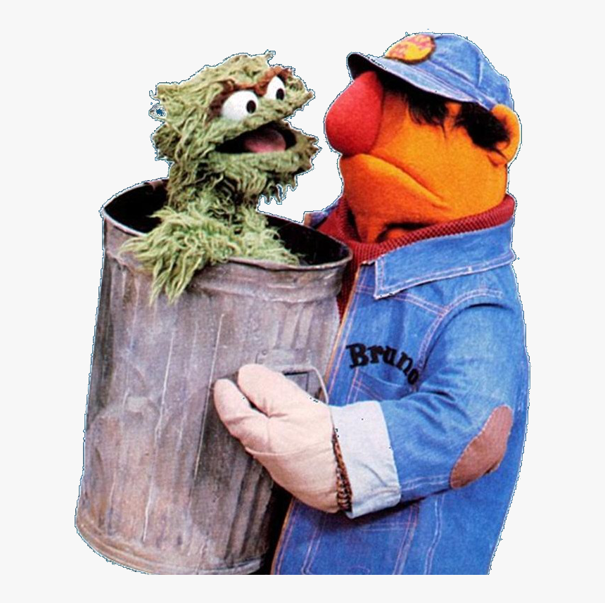 Bruno - Trash Guy Sesame Street, HD Png Download, Free Download