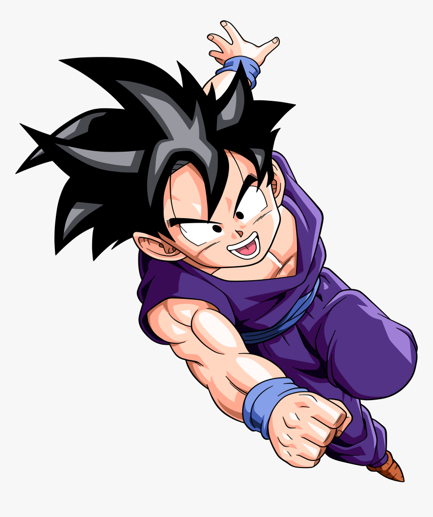 Teen Gohan Png - Teen Gohan Base Form, Transparent Png, Free Download