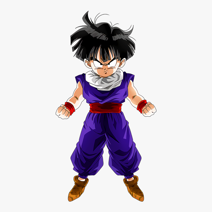 Transparent Gohan Png - Kid Gohan, Png Download, Free Download