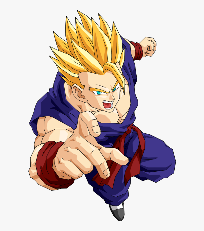 Gohan Ssj2 T A By Jeanpaul007 D3g3yw0 - Dragon Ball Z Adult Gohan Ssj, HD Png Download, Free Download