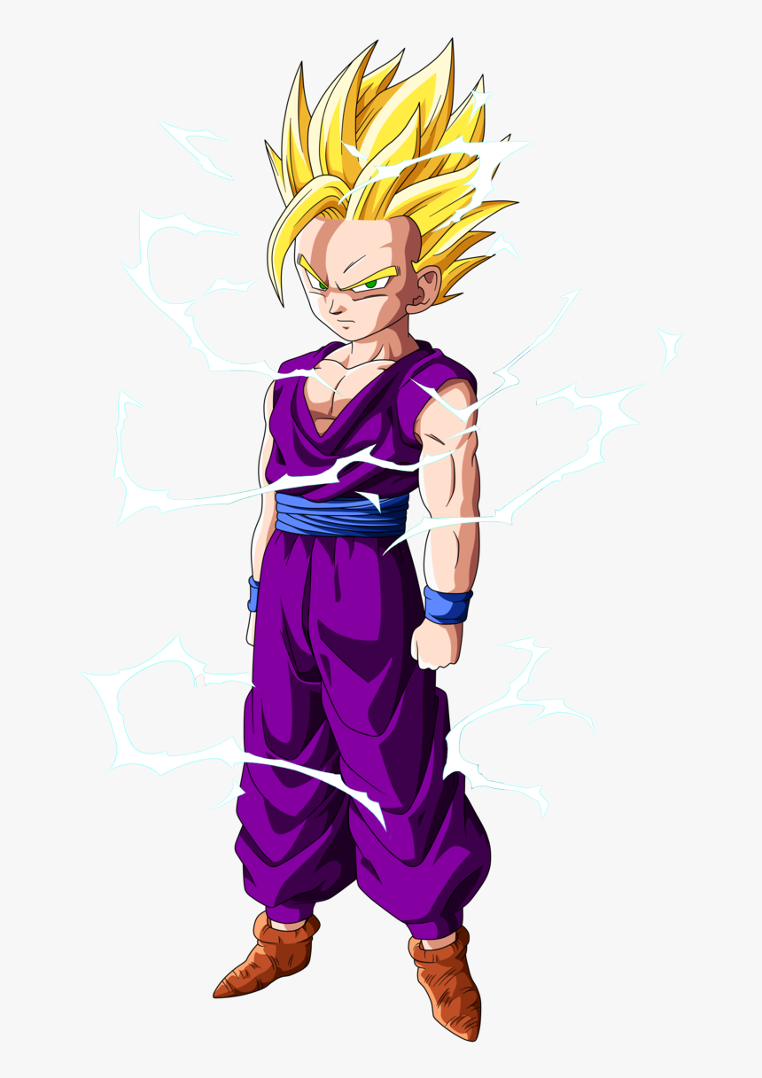 Gohan Joven Ssj2 - Gohan With Piccolo Clothes, HD Png Download, Free Download