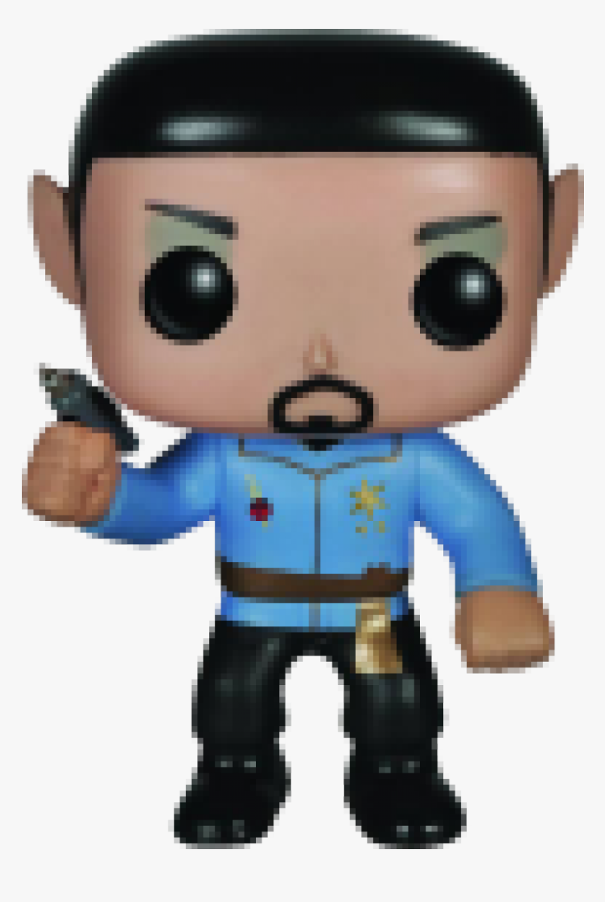 Funko Star Trek Mirror Universe Spock Pop Vinyl - Funko Pop Star Trek Data, HD Png Download, Free Download