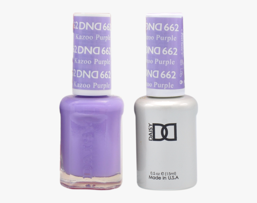 Dnd Nail Lacquer And Gel Polish, 662, Kazoo Purple, - Gel Nail Polish 507, HD Png Download, Free Download