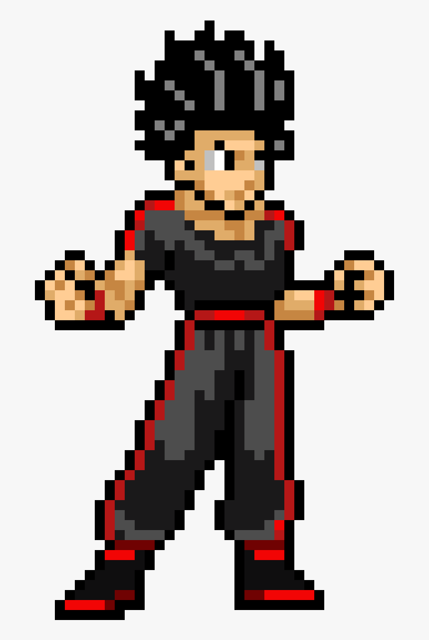 Pixel Goku Standing Gif, HD Png Download, Free Download