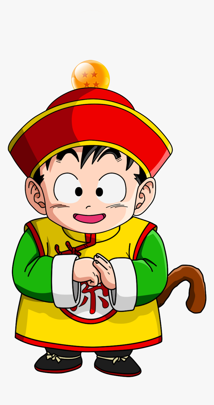 Kid Gohan Lineartee - Kid Gohan, HD Png Download, Free Download