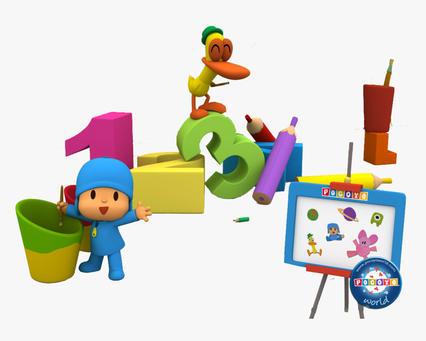 Transparent Play Doh Clipart - Pocoyo, HD Png Download, Free Download